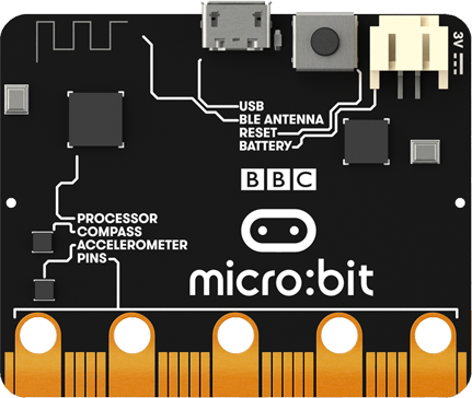 Micro:bit achterkant