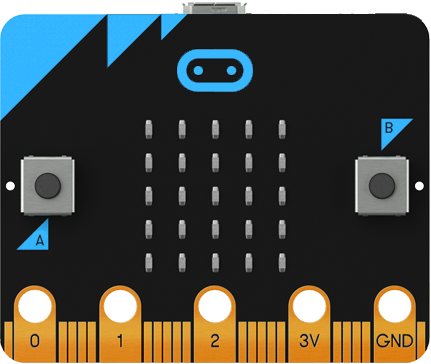 Voorkant Micro:bit