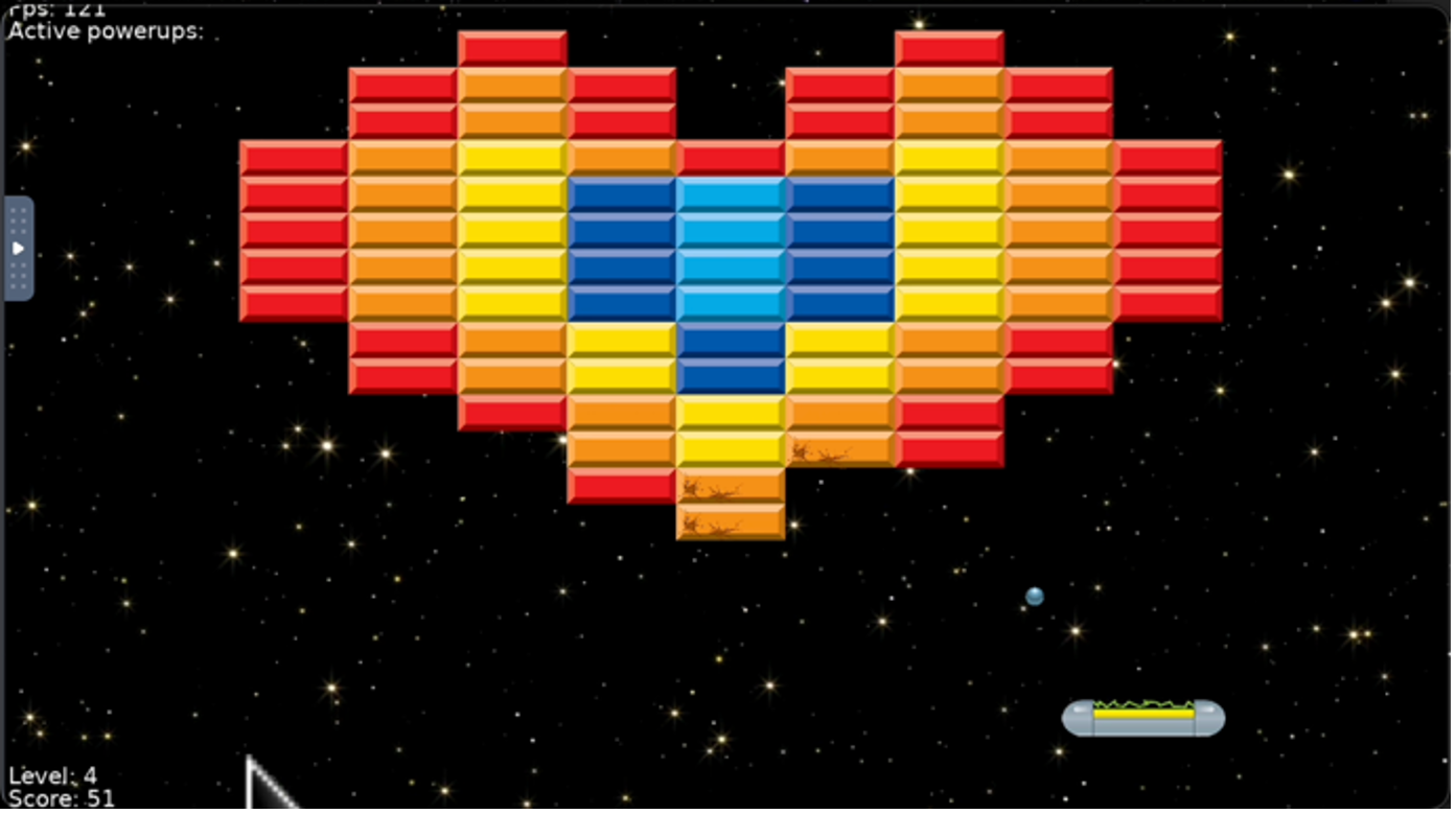 Voorbeeld van een spelletje.
